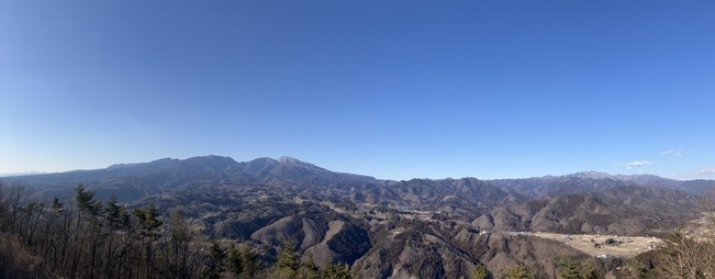荒神山展望台からの景色