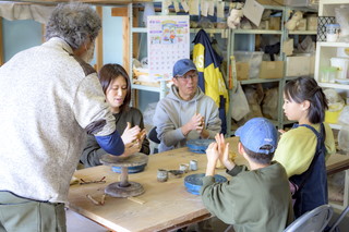 写真：おちょこ作り1