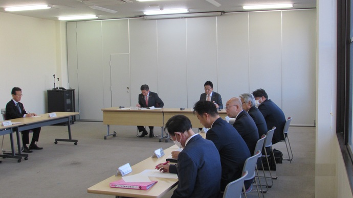第2回桐生・みどり共同事業協議会の風景