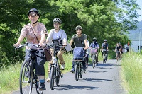写真：サイクルツアー