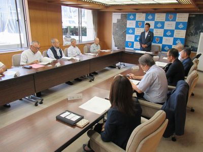 写真：令和6年度第1回球都桐生プロジェクト推進協議会の様子