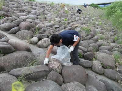 写真：第30回渡良瀬川クリーン運動の様子2