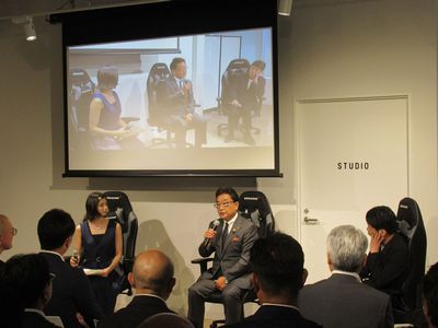 写真：「tsukurun KIRYU」オープニングセレモニーの様子1