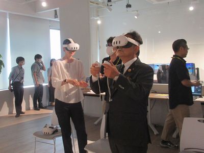 写真：「tsukurun KIRYU」オープニングセレモニーの様子2