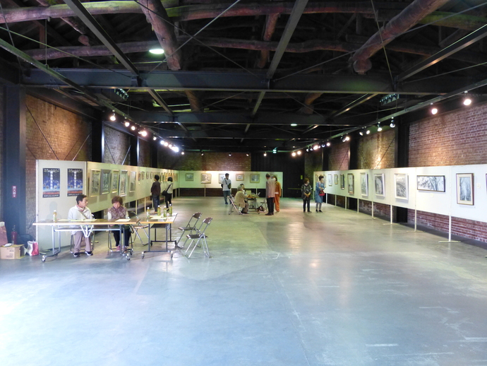 第77回桐生市文化祭協賛事業の「桐生日本画サークル交流会」の写真