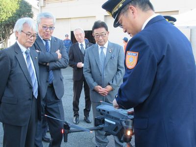 写真：災害対応ドローン運用開始式の様子2