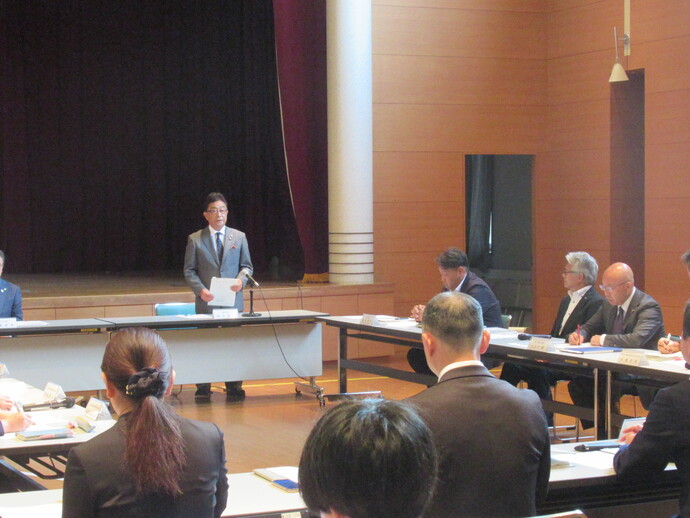 写真：第3回桐生・みどり共同事業協議会の風景