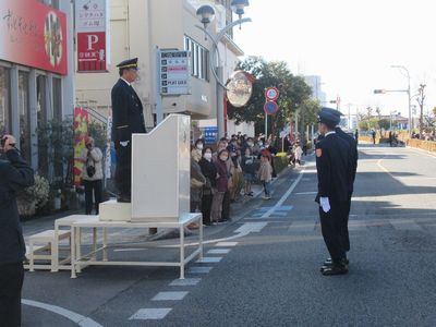 写真：令和7年桐生市消防隊出初式の様子2
