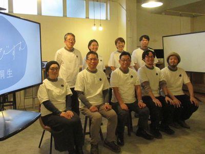 写真：「桐生市移住支援フロント むすびすむ桐生」PR動画・Tシャツお披露目会の様子