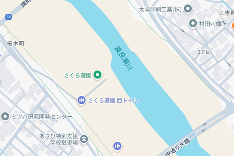写真：さくら遊園（地図）