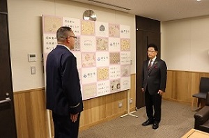写真:活動報告の様子