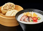 写真：中華粥とぶたまん