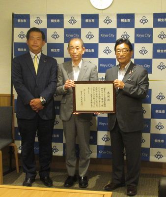 写真：桐生テニス協会様、群馬県ソフトテニス連盟桐生支部様様子