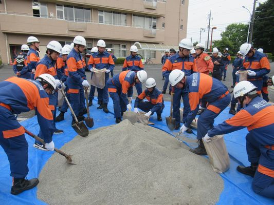写真：水防訓練の様子2
