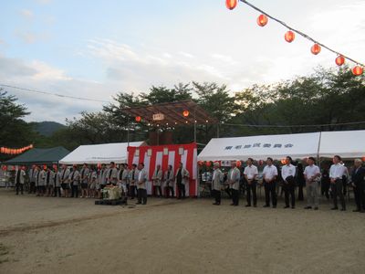 写真：桐生市合併20周年記念事業 第41回新里まつり・第38回くろほね夏まつりの様子