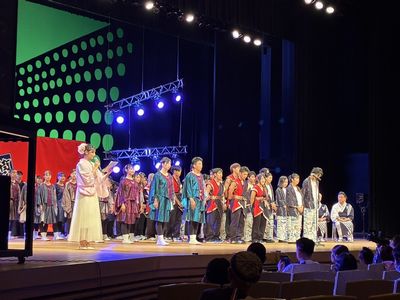 写真：ダンス八木節の結果発表