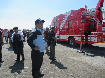 写真:令和7年度桐生市消防隊秋季点検・消防防災フェスタの様子4