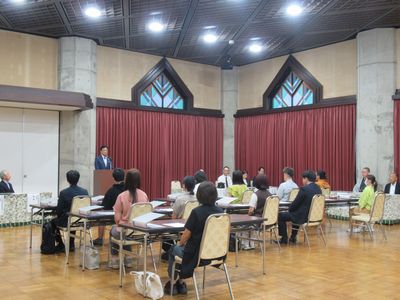 写真：令和7年度桐生繊維大学開校式の様子