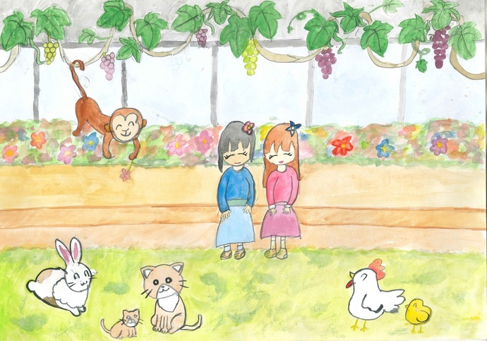 作品の写真:中学年銀賞