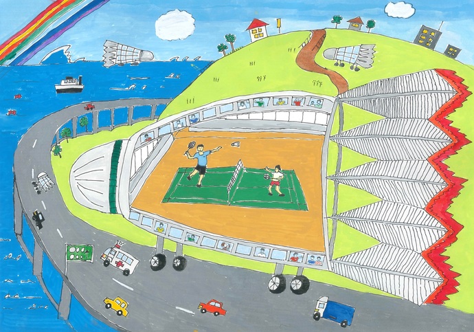 作品の写真:高学年金賞