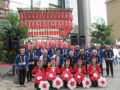 写真:令和7年10月18日(土曜日) 桐生八木節まつりin浅草 イベントセレモニーの様子