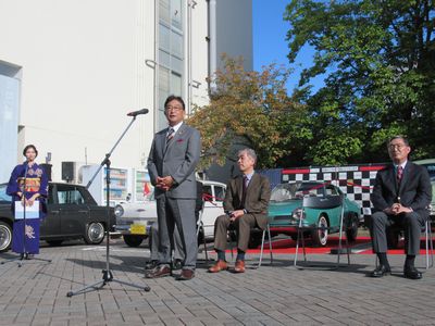 写真:第18回クラシックカーフェスティバルin桐生の様子