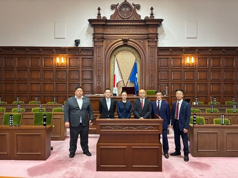写真：静岡県静岡市での視察