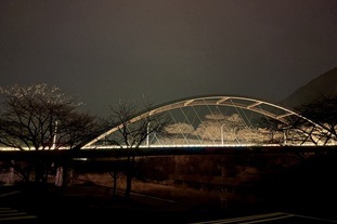 写真：ライトアップ