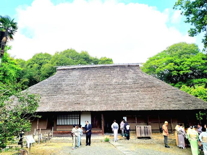 写真：令和8年重要文化財彦部家住宅「彦部家屋敷市民茶会」の様子3
