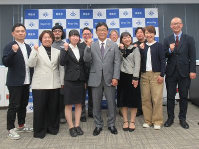 写真：桐生市地域おこし協力隊及び桐生市移住コーディネーター委嘱式の様子