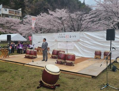 写真：「くろほね桜まつり 2026」の様子