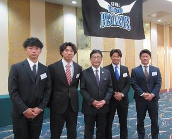 写真：群馬ダイヤモンドペガサス出陣式の様子2