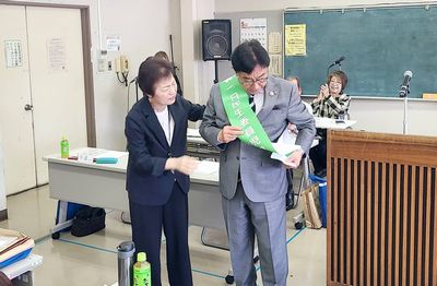 写真：一日民生委員児童委員の様子1