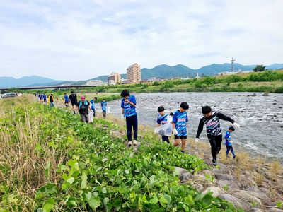 写真：第32回渡良瀬川クリーン運動の様子1