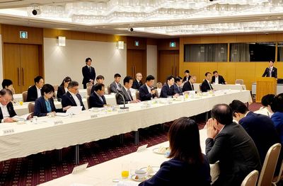 写真:群馬県選出国会議員との朝食会の様子2