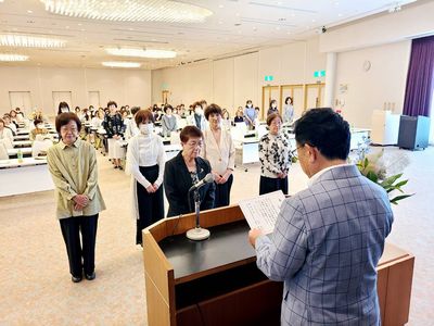 写真:令和8年度桐生市母子保健推進協力会表彰並びに総会の様子1
