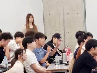 写真:立教大学で講演を行いました5