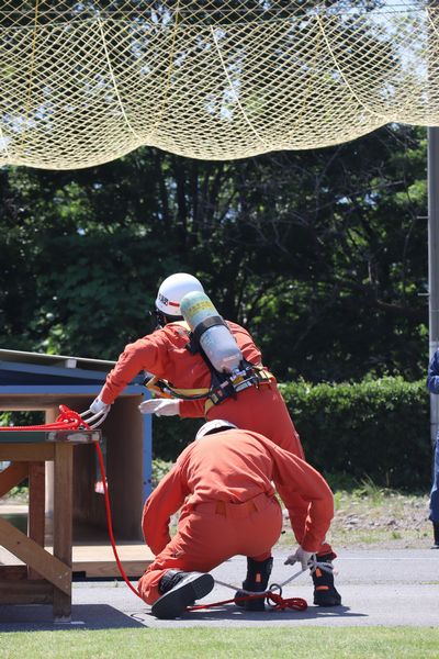 写真:第50回群馬県消防救助技術指導会 結果報告の様子2