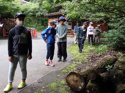 写真：真剣に見つける子どもたち