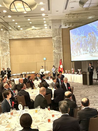 写真：2026年春季リーグ戦優勝祝賀会に出席しましたの様子3