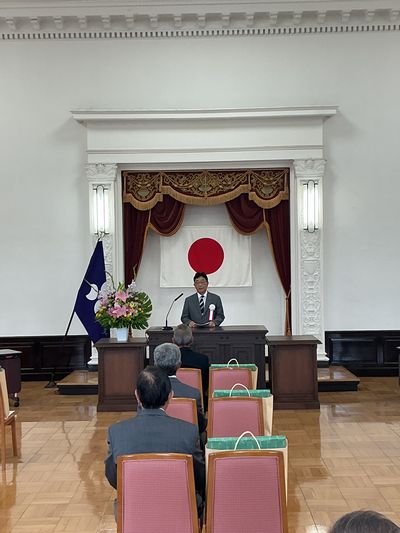 写真:令和8年度優良河川愛護団体等表彰式に出席しましたの様子3