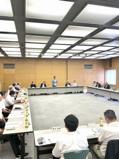 写真：「まちの中に大学があり、大学の中にまちがある」推進協議会総会の様子2