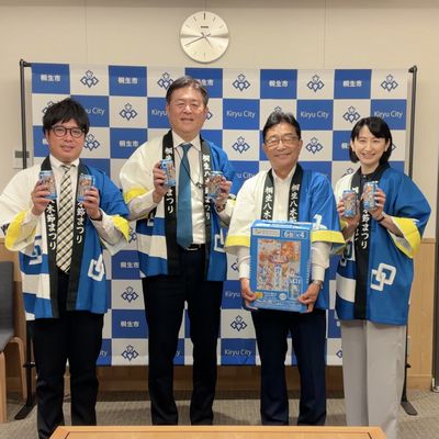 写真：サントリー株式会社様ご来訪の様子1