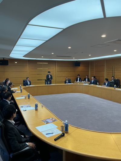 写真:群馬県知事と群馬県市長会との意見交換会の様子2