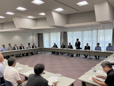 写真:第71回全日本実業団対抗駅伝競走大会(ニューイヤー駅伝2027inぐんま)第1回桐生市実行委員会の様子