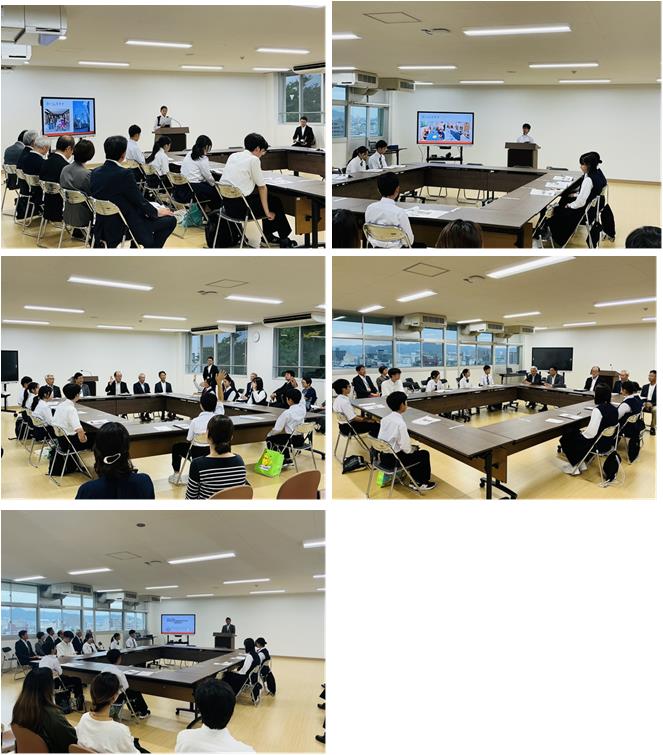 写真:令和8年度桐生市中学生海外派遣事業帰国報告会の様子