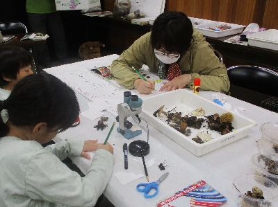 写真：親子でマップ制作