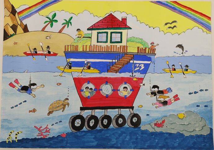 作品の写真：高学年金賞